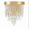 Crystorama Winfield 2 Light Antique Gold Sconce view 2