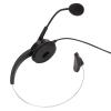 ciciglow Call Center Headset, 3.5mm PC Telephone Headset Adjustable Microphone Single Sided Business Headphone for Customer Service Online Education view 1