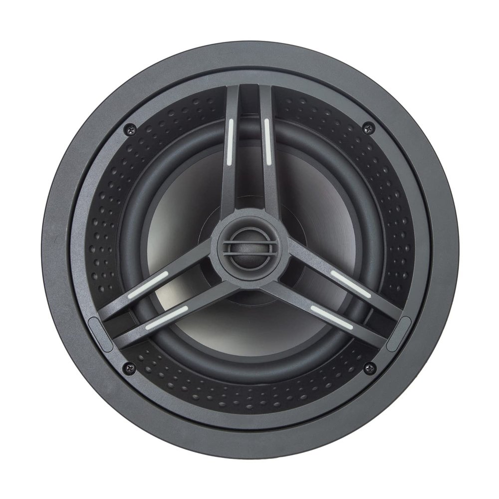 SpeakerCraft SC-DX-FC8 DX-Stage Focus F Series 120-Watt-Continuous-Power in-Ceiling Speakers Set, 2 Count