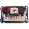 Deaf Bonce 1 x 0Ga Input 4 x 4Ga Output Power Distribution Block Machete MD-14 view 1