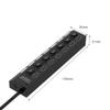THE PERFECT PART 7 Port USB 2.0/3.0 Hub Splitter Adapter High Speed for PC Laptop Mac Desktop (USB 2.0 HUB) view 3