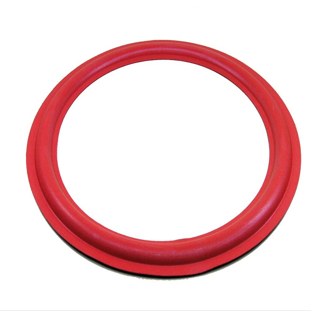 FS-15AR: 15" Foam Surround, 14.5" OD, 11.25" ID, RED, Angle Attach