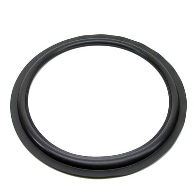 FS-15F: 15" Foam Surround, 14.75" OD, 11.75" ID, Gray, Flat Attach