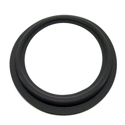 FS-15M: 15" Foam Surround, 14.75" OD, 10.5" ID, Gray, Angle Attach