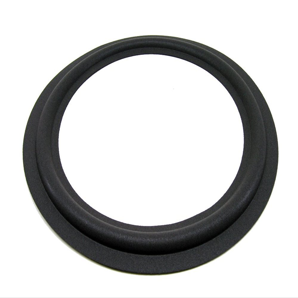 FS-15M: 15" Foam Surround, 14.75" OD, 10.5" ID, Gray, Angle Attach
