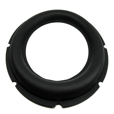RS-12AW: 12" Rubber Surround, 11.75" OD, 7.4375" ID, Black Angle Attach