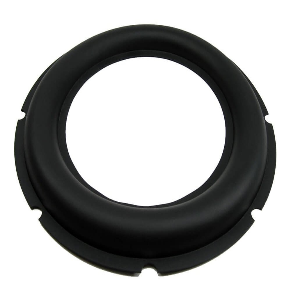 RS-12AW: 12" Rubber Surround, 11.75" OD, 7.4375" ID, Black Angle Attach