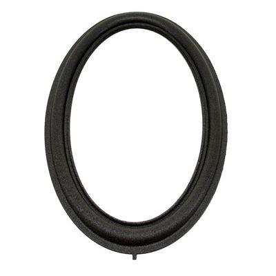 FS-6X9TOY: 6X9 Foam Surround, 6.125" x 9" OD, 4.375" x 7.25" ID, Gray, Angle Attach