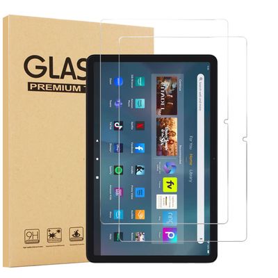 [2 Pack] EpicGadget Glass Screen Protector For Amazon Fire Max 11 Anti Scratch 9H Hardness Tempered Glass Screen Protectors