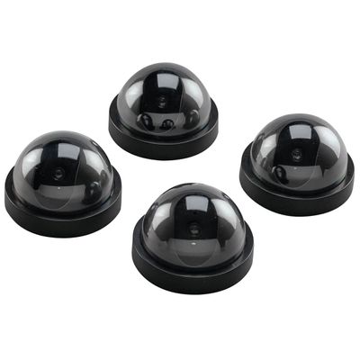 Fox Valley Traders Mock Surveillance Security Cameras, Set of 4