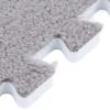 Garosa 10Pcs Soft Foam Floor Tiles Interlocking Play Mat for Kids Playroom, Plush Climbing Area Rug Carpet Tiles Home Safe Non-Slip Decor Grey view 3
