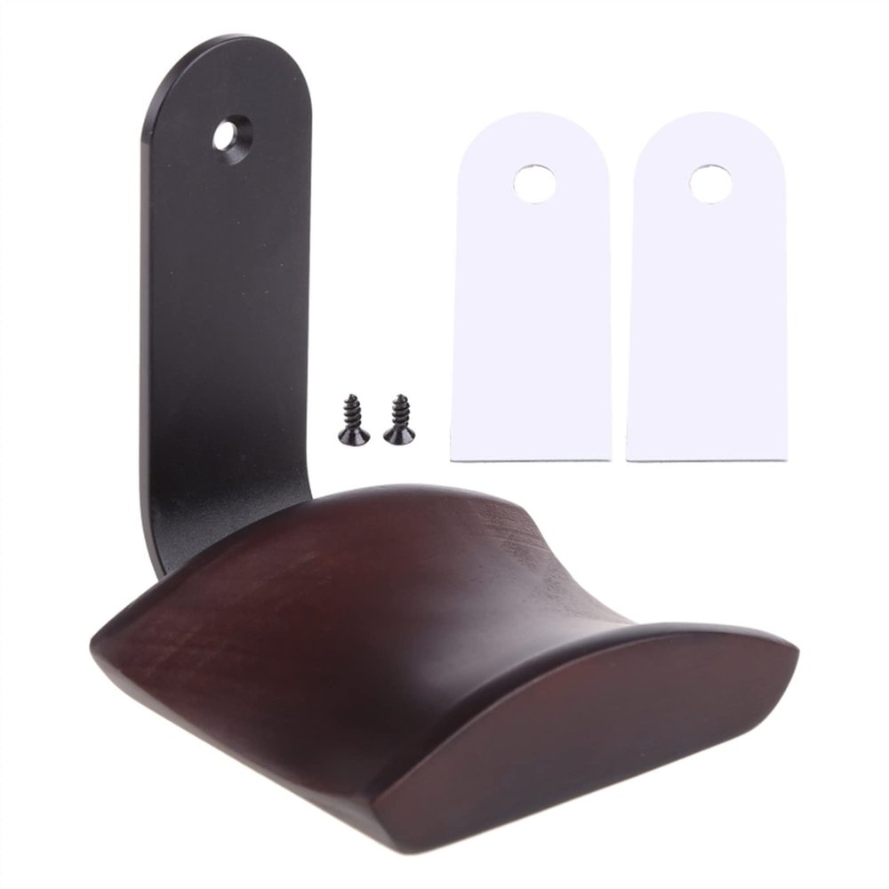 GRFIT Headphone Holder Headphone Stand Desk Headphone Holder Wood Headphone Hanger Aluminum Alloy Headset Stand for Headset Accessories Headset Stand (Color : L Shaped Black)