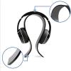 Headphone Holder Universal Headset Holder U Shape Headphone Stand Modern Acrylic Headphone Stand Gaming Headset Holder/Hanger, Extra Thick - Black Headset Stand view 3