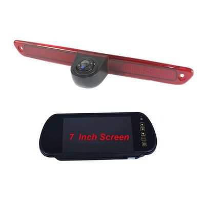3rd Third Brake Light Backup Reverse Parking Reversing Camera Led/IR Light Waterproof for Mercedes Sprinter (2006-2018) / VW Crafter (2007-2016) (Camera+7IN)
