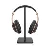 Headphone Holder Headphone Stand Universal Headset Holder Gaming Headset Holder with Aluminum Supporting Bar Flexible Headrest Anti-Slip Earphone Stand Headset Stand (Color : Black) view 4