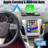 HoeeNilsa Android 13 Car Stereo Radio for Cadillac CTS 2007-2012 GPS Navigation with DSP in Dash Headunit Multimedia Player 9.7-Inch IPS Touchscreen Build in Android AUTO Wireless Carplay Bluetooth view 4