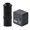 5MP USB3.0 HD USB Video Microscope Camera Industrial Digital Microscope & 100X C-Mount Lens view 1
