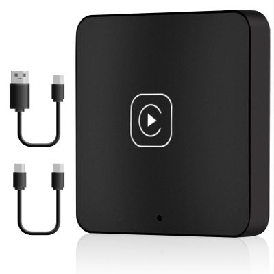 CAMECHO Wireless CarPlay Adapter for All Factory Wired CarPlay, Apple Carplay Wireless Dongle, Carplay Wireless Adapter for iPhone, 5Ghz WiFi, Plug & Play, Auto Connect, Carplay Box