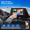 CAMECHO Wireless CarPlay Adapter for All Factory Wired CarPlay, Apple Carplay Wireless Dongle, Carplay Wireless Adapter for iPhone, 5Ghz WiFi, Plug & Play, Auto Connect, Carplay Box view 2