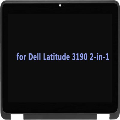 11.6" Replacement for Dell Latitude 3190 2-in-1 DR27J 0DR27J DD9NC 0DD9NC 9KNWN 09KNWN 00WYGV 00G935 9HNJ4 09HNJ4 KYV20 0KYV20 LCD Touch Screen Display Digitizer Assembly HD (1366x768-30 Pins)