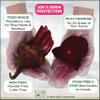 HOLY SCRAP! 100% Compostable Gloves MEDIUM - 100 Pack - Disposable Powder and Latex Free Gloves for Food Preparation, Cooking, Cleaning, Non-Toxic, Eco Friendly - BPI Certified, OK Compost Home view 3
