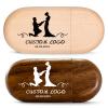 Custom USB Flash Drive 2GB 50 Pack FEWINA Wooden Personalized Flash Drive Bulk USB 2.0 Thumb Drive Wood Custom Flash Drive Logo Print as Business Gifts/Party Wedding/Promotional Giveaways view 1