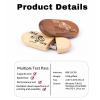 Custom USB Flash Drive 2GB 50 Pack FEWINA Wooden Personalized Flash Drive Bulk USB 2.0 Thumb Drive Wood Custom Flash Drive Logo Print as Business Gifts/Party Wedding/Promotional Giveaways view 2