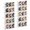 upsimples 10 Pcs 15" Acrylic Shelves for Wall Display and Storage, Clear view 1