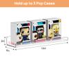 upsimples 10 Pcs 15" Acrylic Shelves for Wall Display and Storage, Clear view 2