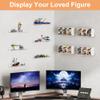 upsimples 10 Pcs 15" Acrylic Shelves for Wall Display and Storage, Clear view 3