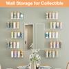 upsimples 10 Pcs 15" Acrylic Shelves for Wall Display and Storage, Clear view 4