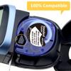 3 White + 3 Black Compatible with Dymo Letratag Label Maker Refills for Dymo LT-100T LT100H Puls Label Maker view 2