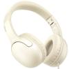 LORELEI B-C6 Wireless Over Ear Headphones (Beige White) & E5 Wired On Ear HeadphonesBeige White view 3