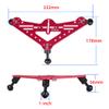 Upgrade Diving Tripod Support Gimbal Tray Rig Bracket Mount Adapter Compatible with GoPro 11 10 Camera Dual Handheld SLR Underwater Waterproof Case (Red) view 2