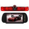 3rd Third Brake Light Backup Reverse Parking Rear View Reversing Camera Led/IR Light Waterproof for GMC Savana Van and Chevy Express (2003-2016) (Camera+7IN) view 1