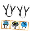 INOOMP 2pcs Adjustable Hard Hat Chin Strap Shaped Safety Helmet Strap for Construction Easy to Install and Stable Chin Holder Quick Release Buckle view 2