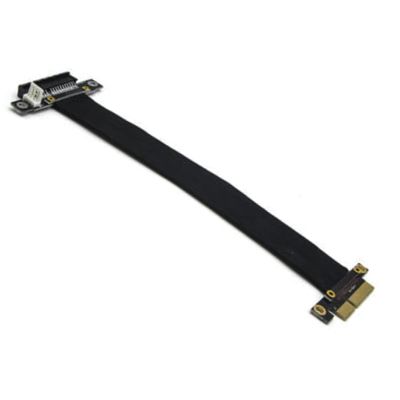 10Gtek PCIe 3.0 x4 Extension Cable, Male Straight to Female Straight for GPU/SSD/Server, 30cm/0.98ft