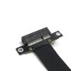 10Gtek PCIe 3.0 x4 Extension Cable, Male Straight to Female Straight for GPU/SSD/Server, 30cm/0.98ft view 3