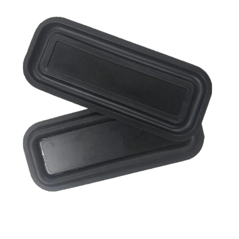 hejhncii 2Pcs Rubber Vibration Membrane, Low Frequency Bass Passive Radiator Film Plate
