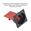 Diarypiece 80W Adjustable Speaker Treble/Bass Audio Frequency Divider, 2 Way/3 Way Crossover Filter view 3