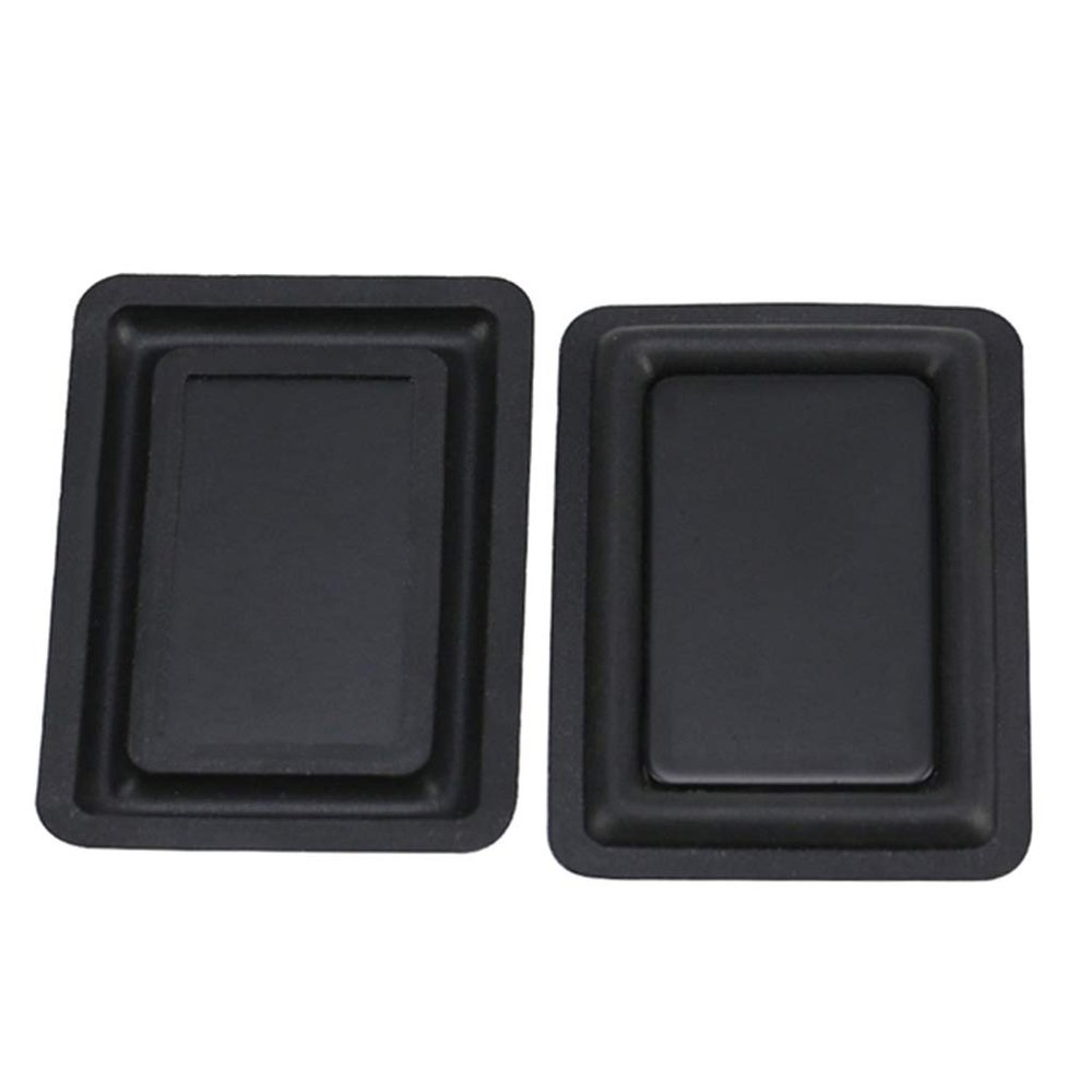 hejhncii 2Pcs Rubber Vibration Membrane, Low Frequency Bass Passive Radiator Film Plate