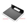 Diarypiece Speaker Storage Rack Wall Mount Bracket, Universal Speaker Metal Holder Stand view 3