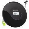 Portable CD Player with Headphone, Hernido Rechargeable CD Player for car, Compact CD Walkman with 5 EQ Sounds, AUX Output, Anti-Skip, CD Player for Home & Travel Discman Kpop Player view 1
