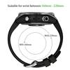 EZMVZKU 22mm Quickfit Silicone Band Compatible with Garmin Fenix 8/8Pro 47mm/Fenix 7/7 Pro/6/6 Pro/5 Plus,Watchband for Forerunner 970 965 955/Approach S70/Tactix 8/Quatix 8 47mm/Descent G2/G1 Solar view 3