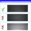 Anti Blue Light Glare Screen Protector Keyboard Cover for Dell Inspiron 15 3000 5000 Series 3583 3593 3558 3580 5570 5558 5559 7559 7567 Dell G3 15 17 Series/Dell Inspiron G7 7786 7790 view 3