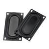hejhncii 2 Pcs Bass Speaker Passive Radiator Rubber Vibration Plate, 50X90mm Subwoofer Diaphragm view 3