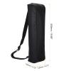 PATIKIL 20" x 5" x 5" Long Tripod Carrying Case Bag, Nylon Padded Carry Bag with Shoulder Strap for Camera Tripods Monopod Light Stand Microphone, Black view 2