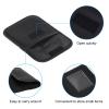 PATIKIL 120x120mm Lens Filter Case, 2Pcs Camera Filter Case Portable Lens Filter Pouch Photography Fit Camera Bag Coat Pocket Drone, Black view 4