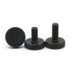 NORAZE 1-10pcs M3 M4 M5 M6 M8 M10 DIN653 GB835 Black Carbon Steel Flat Head Thumb Screw Hand Tighten Computer Screws (Color : Black, Size : 35MM_M6 5PCS) view 4