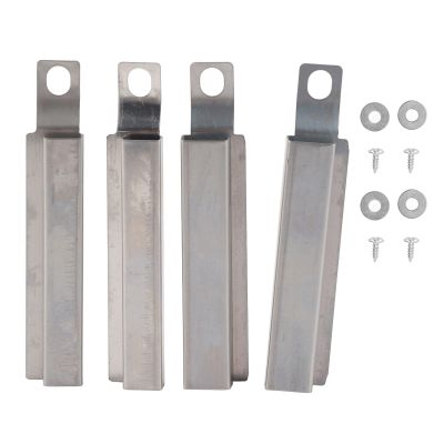 QANYEGN 4 Pcs Adjustment Crossover Tube Channel Burners, Stainless Steel Crossover Replacement, Grill Crossover Tubes for 463673517.